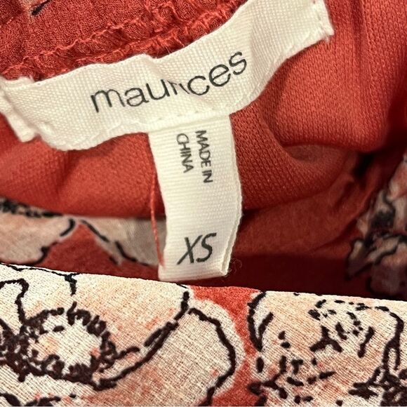 Maurice’s Floral Print long sleeve Dress size extra smalll - Picture 9 of 14